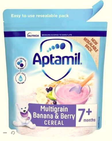 APTAMIL MULTIGRAIN BANANA & BERRY CEREAL 7M+ 200G