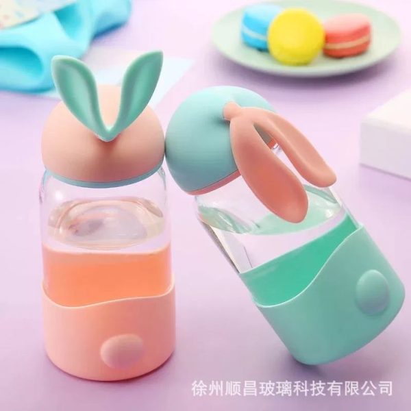 Bunny Glass Bottle Set