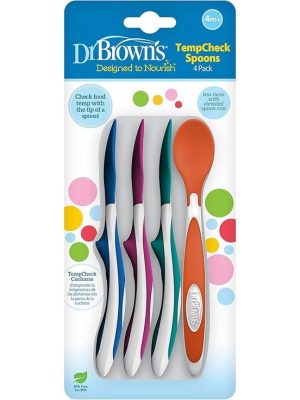 DR BROWNS TEMPCHECK SPOON 4PACK