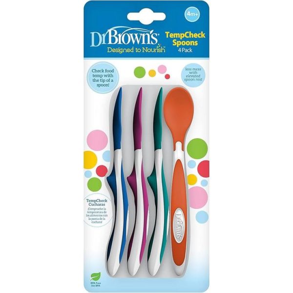 DR BROWNS TEMPCHECK SPOON 4PACK