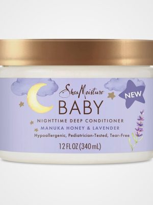 SHEA MOISTURE BABY NIGHTTIME DEEP CONDITIONER HONEY & LAVENDER 340ML