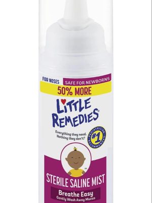 LITTLE REMEDIES STERILE SALINE MIST SPRAY 85G
