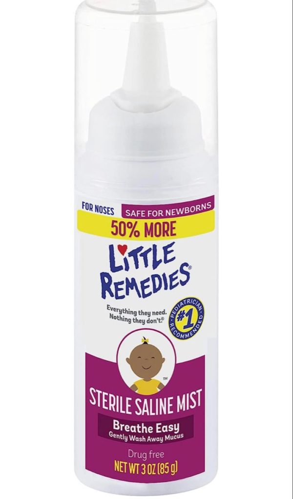 LITTLE REMEDIES STERILE SALINE MIST SPRAY 85G