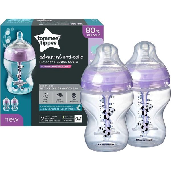 TOMMEE TIPPEE ADVANCED ANTICOLIC TWIN PACK 260ML