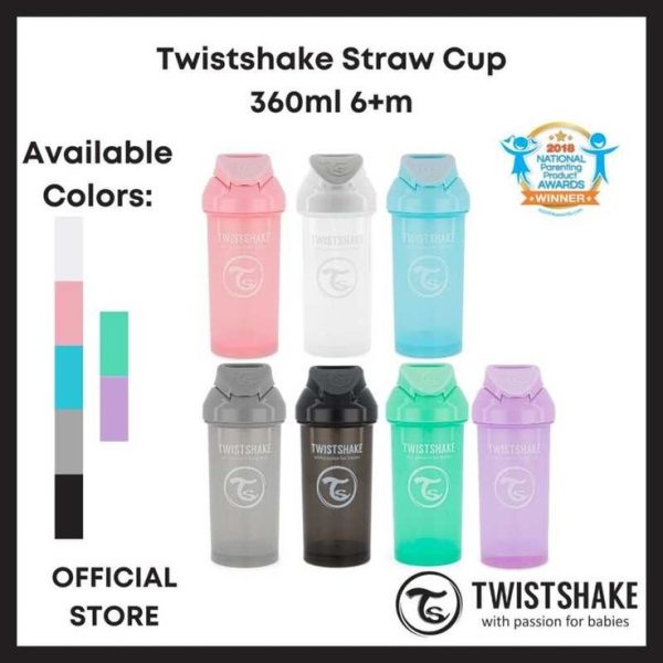 TWISTSHAKE STRAW CUP 6M+