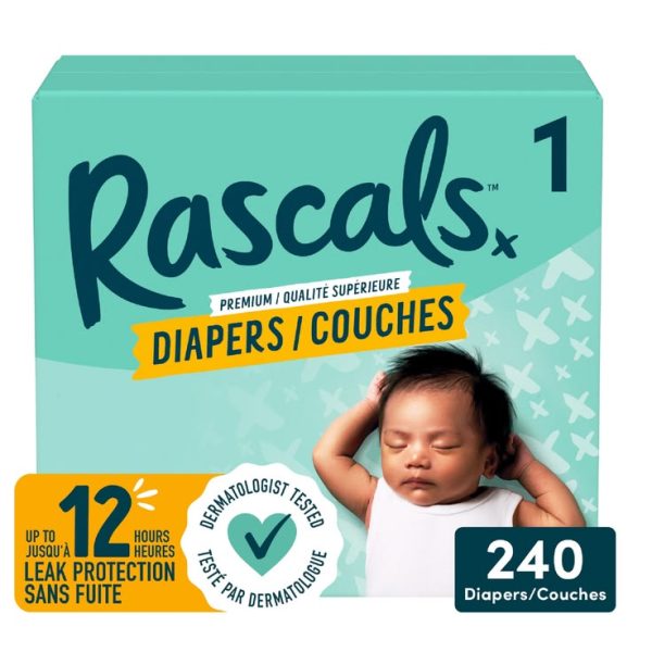 RASCALS PREMIUM NAPPIES SZ 1