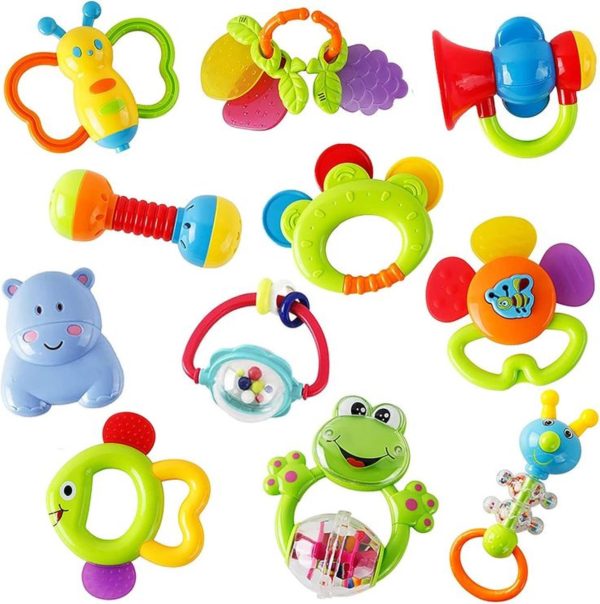 baby rattle toy set