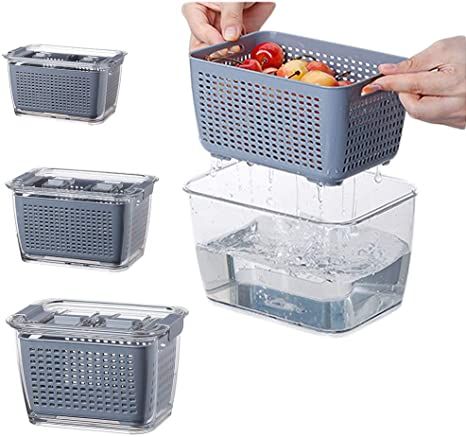 Misuta frezzer storage containers(4pc)