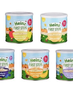 HEINZ OAT & APPLE PORRIDGE 6M+